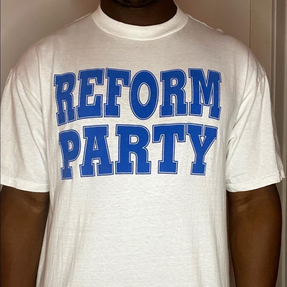 Vintage Single Stitch Reform Party T-Shirt